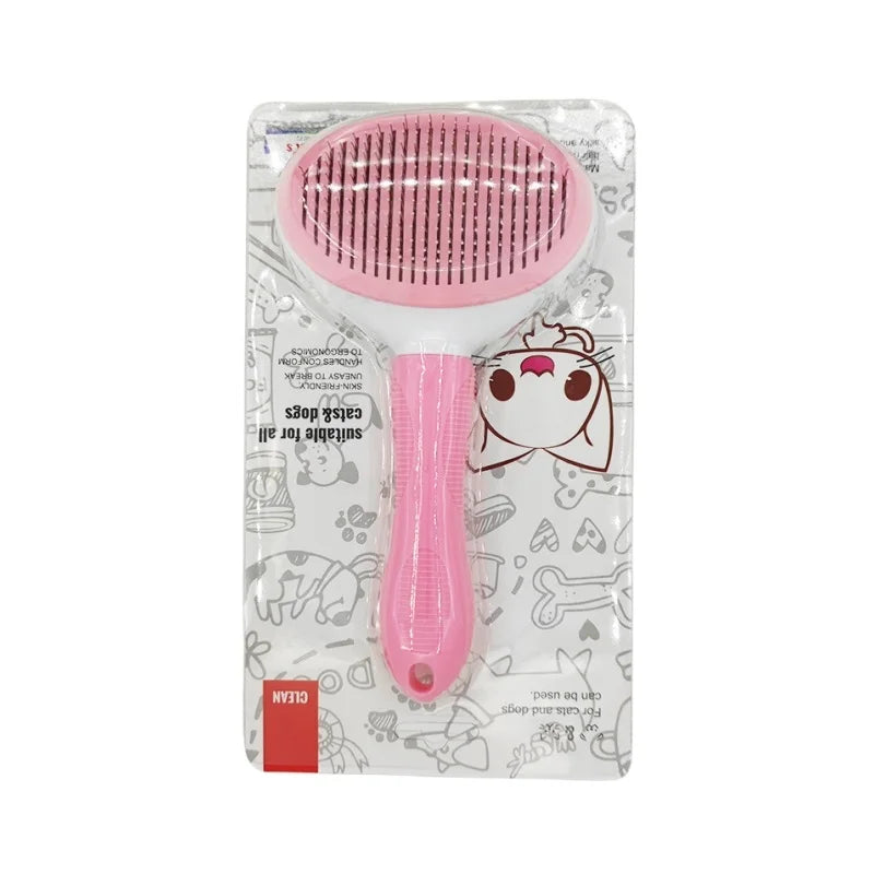 Pet Care Brush - Self-Cleaning Comb for Dogs and Cats