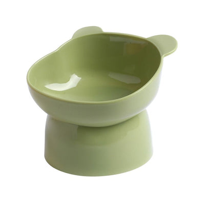 Elevated Dog Feeding Bowl with Corner for Better Digestion and Neck Protection