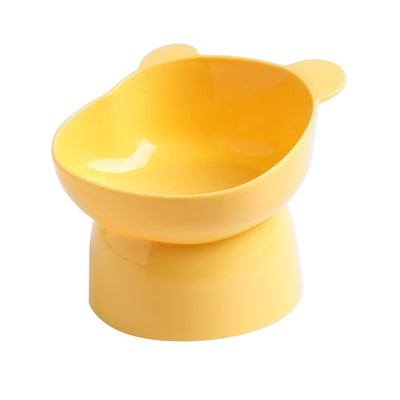 Elevated Dog Feeding Bowl with Corner for Better Digestion and Neck Protection