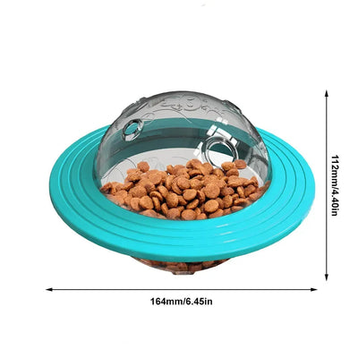 おやつディスペンサー付きインタラクティブ犬用おもちゃ - SnackSpin