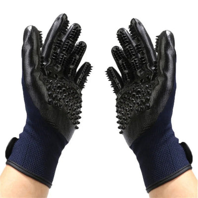 silicone grooming gloves for dogs