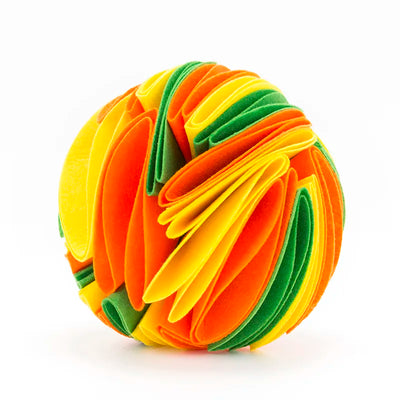 Dog Toy Ball – Colorful Fabric Ball for Dogs to Chew and Play