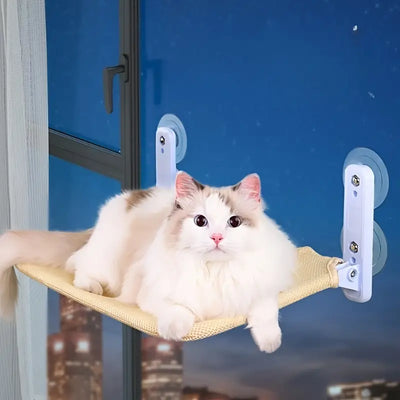 猫用吸盤折りたたみハンモック