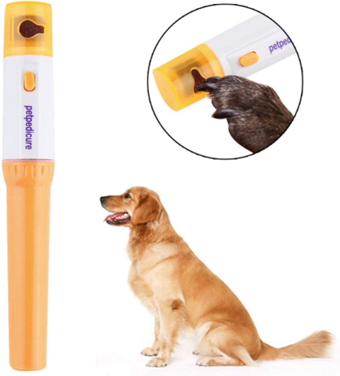 Electric Nail Grinder for Dogs and Cats - PawCare Pro