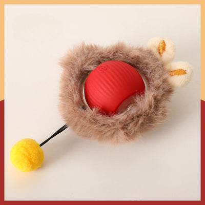 Interactive Fur Ball Toy for Dogs
