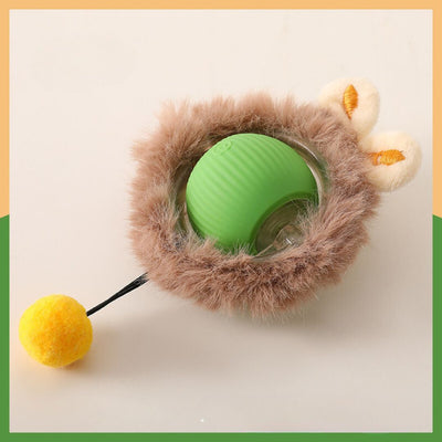Interactive Fur Ball Toy for Dogs