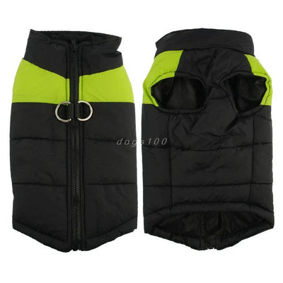 Waterproof and warm dog jacket for cold days